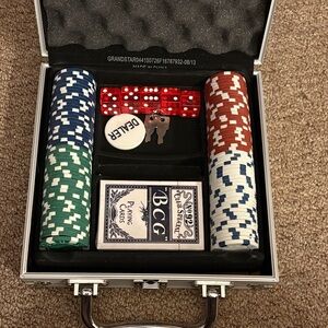 Poker Set w/case 🃏
